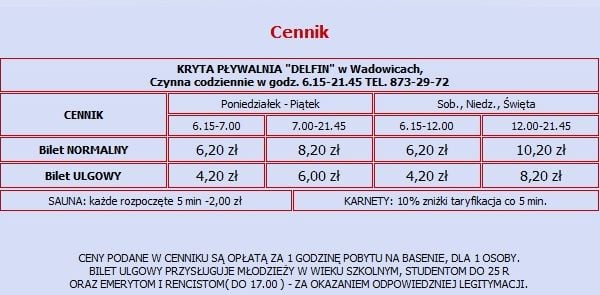 Bezpłatne Bilety Na Basen - MamNewsa.pl