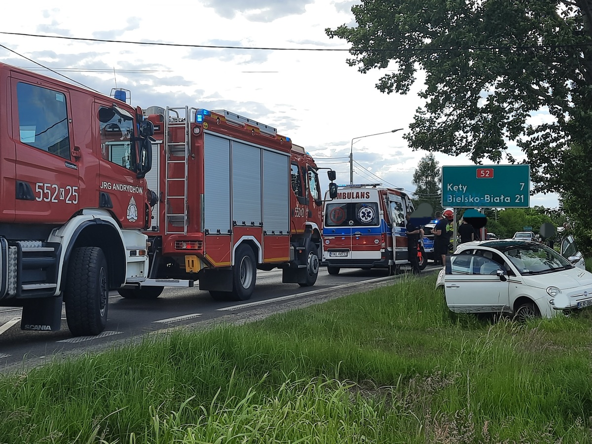 Wypadek Na Krakowskiej W Andrychowie Mamnewsapl 1751