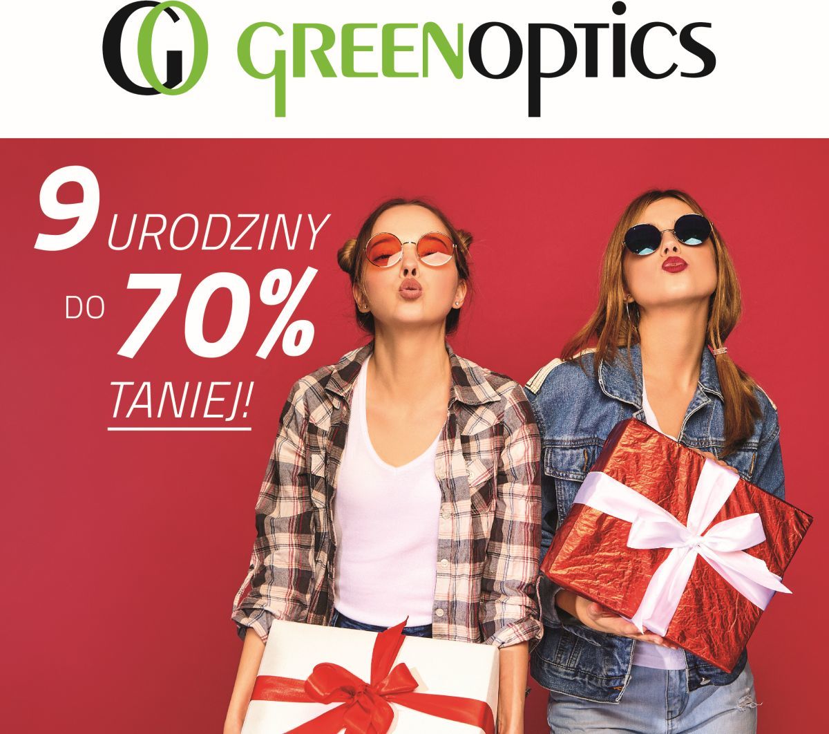 TYLKO w dniach od 7 - 22 czerwca wyjątkowe promocje z okazji URODZIN Green Optics
