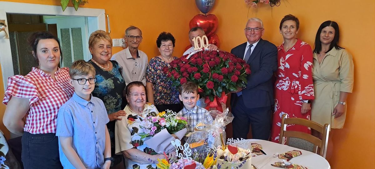 Mieszkanka gminy Wieprz świętuje dziś 100. urodziny!