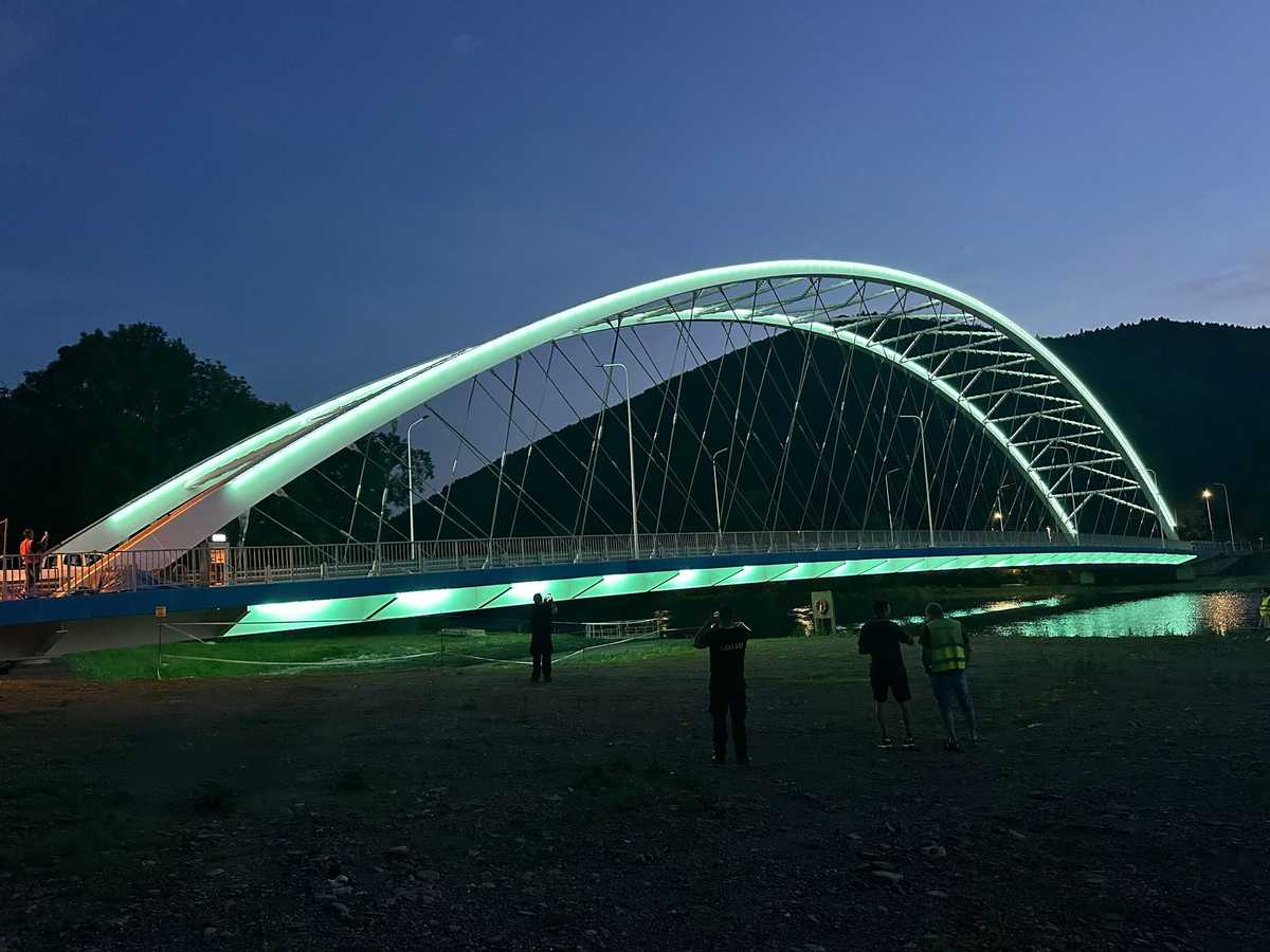 Nowy most na Sole w Porąbce robi wrażenie [FOTO]